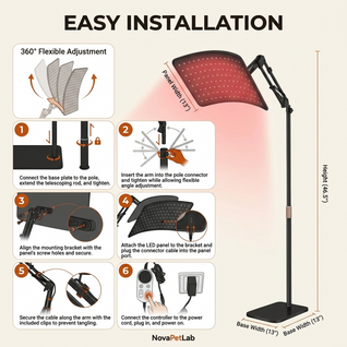 Nova Red Light Therapy Lamp